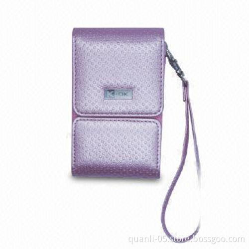Mobile Phone Case for BlackBerry with Magnetic Button, Made of Leather